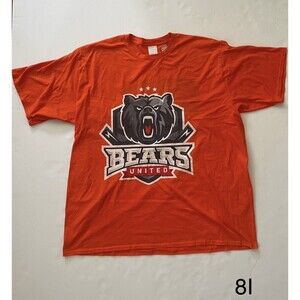 Bear United 3XL Orange T‎ Shirt
